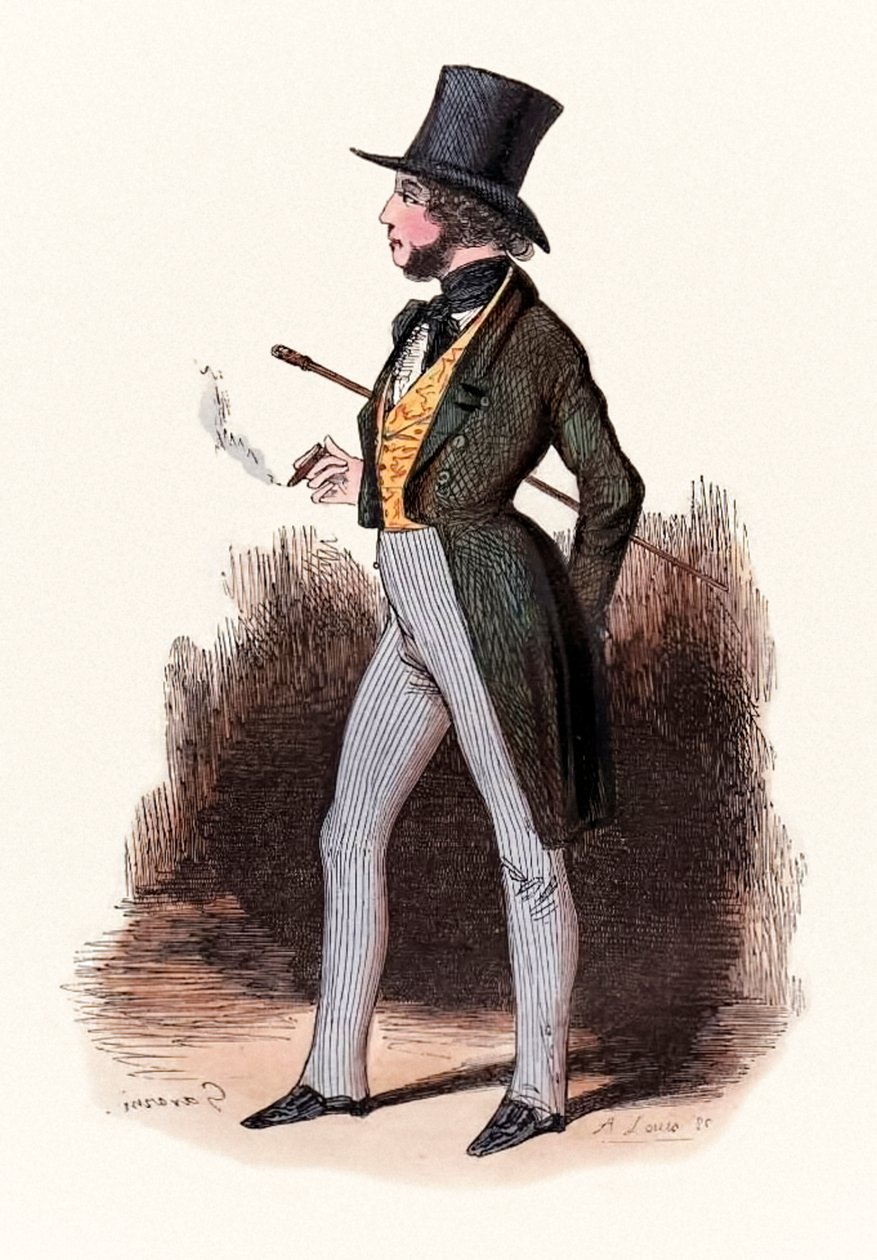 Illustration de "Le Sportsman Parisien" par Rodolphe d