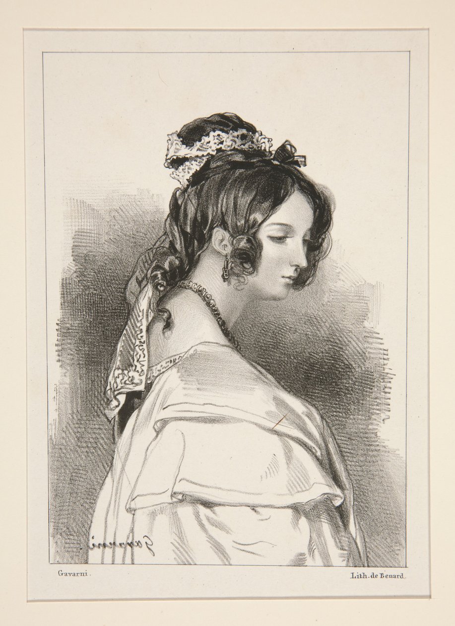 Julia Farnese - Paul Gavarni