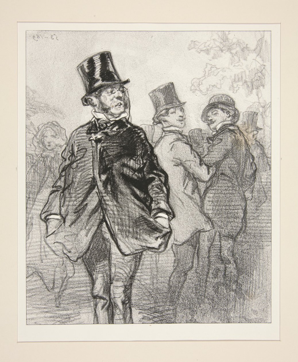 Le monsieur de ma drôlesse. - Paul Gavarni