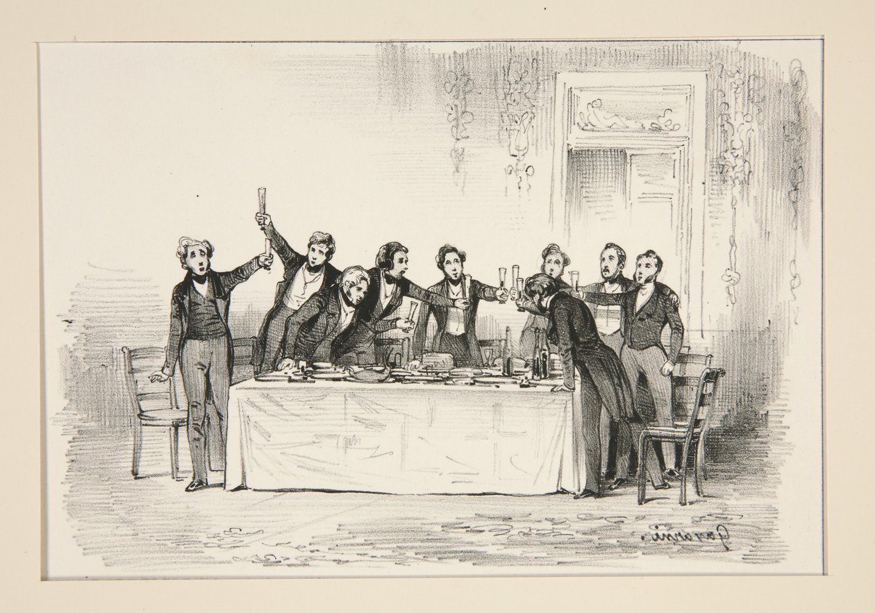 La Camaraderie. - Paul Gavarni