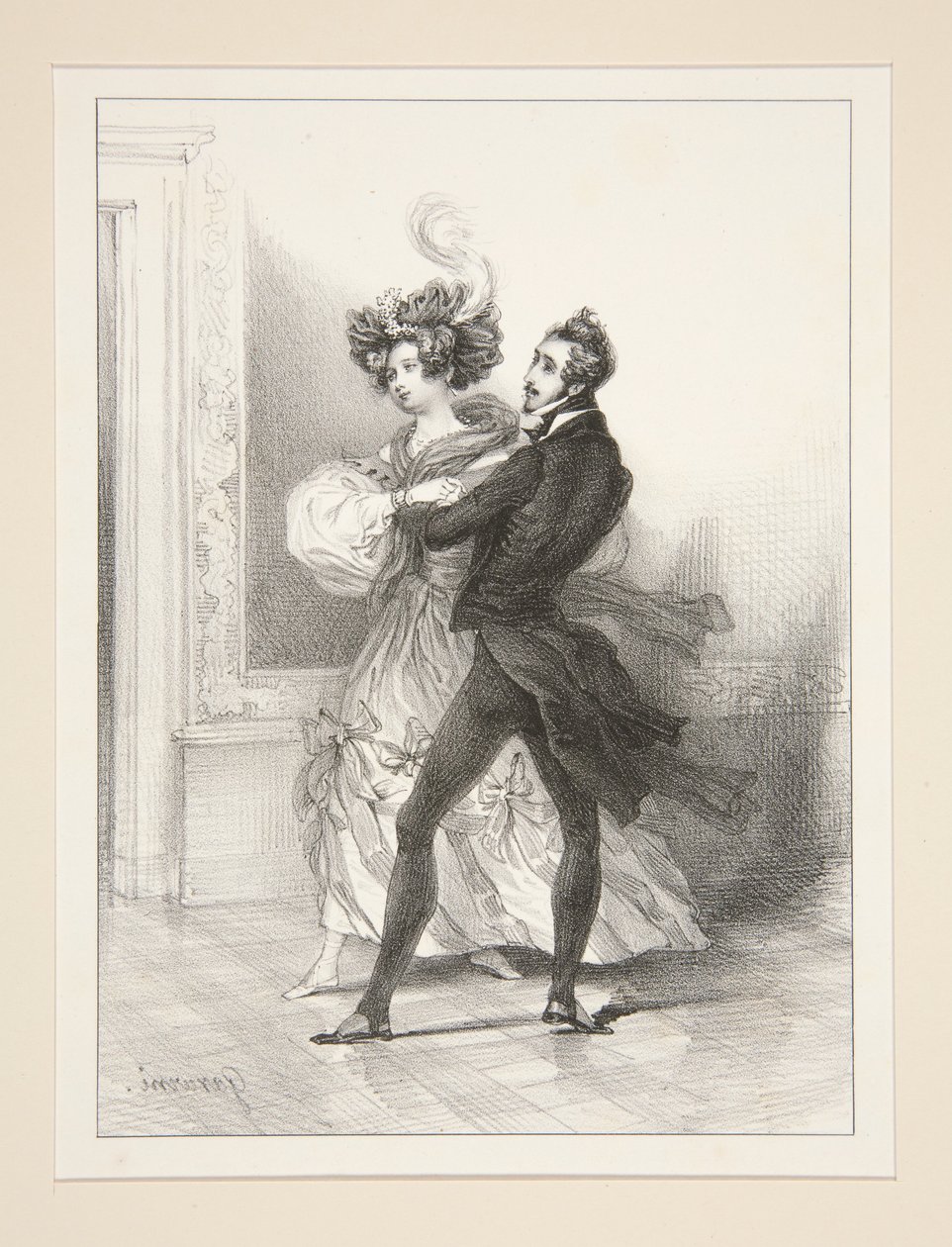 La Galope - Paul Gavarni