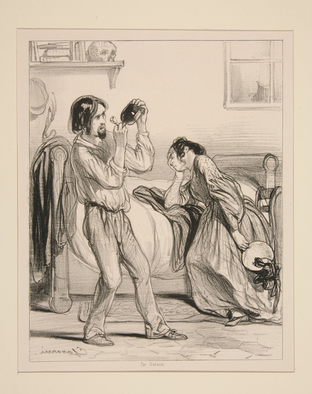 La Première Cure - Paul Gavarni