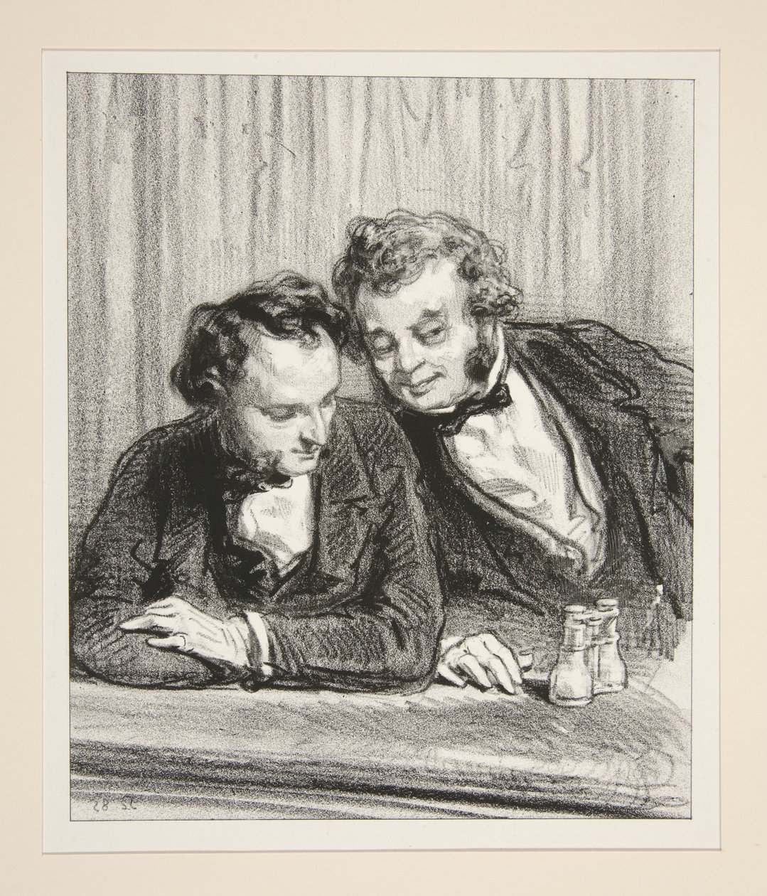 La maitresse de qui - De Savinien. - Roue de Savinien!... - Paul Gavarni