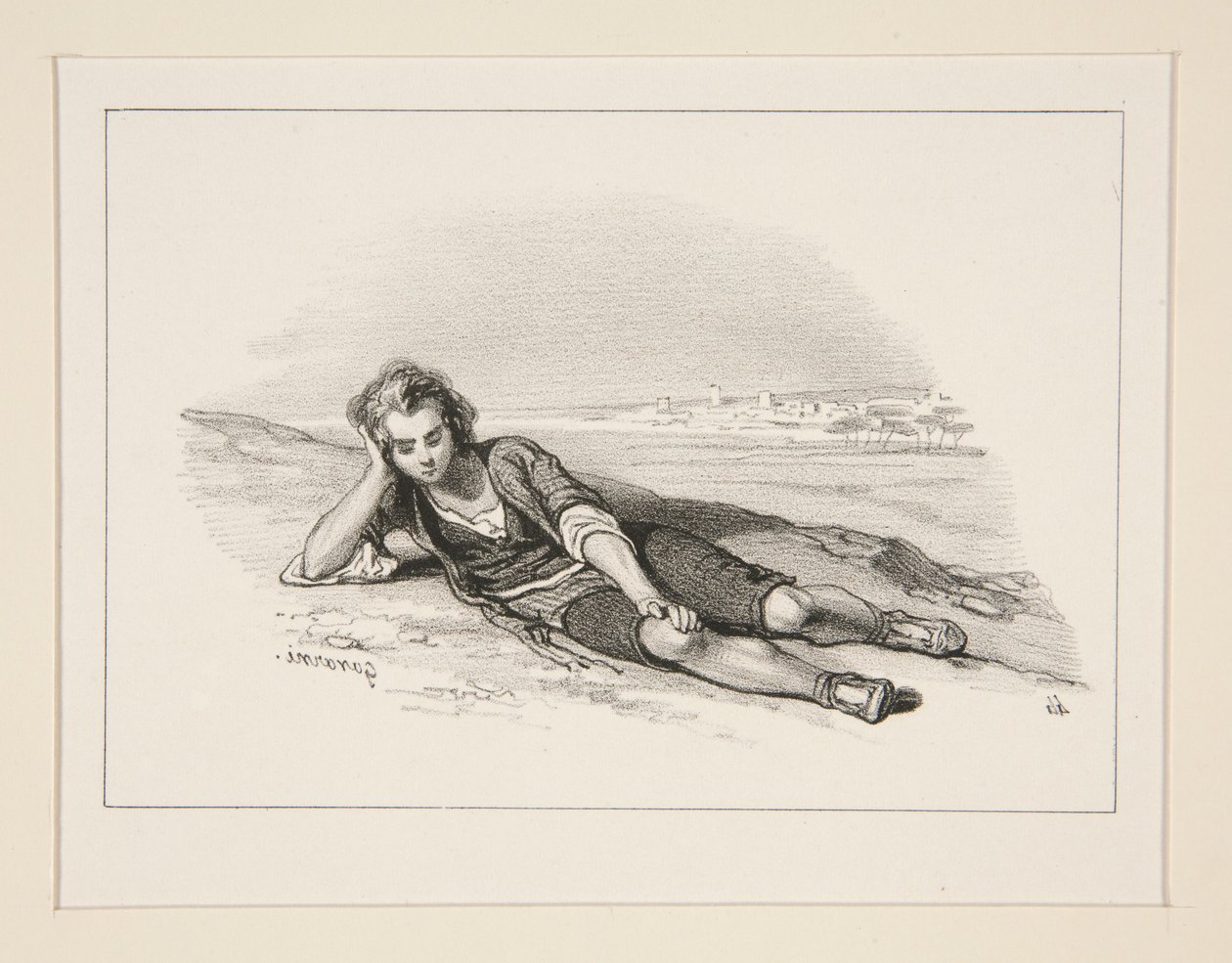 Le Captif - Paul Gavarni