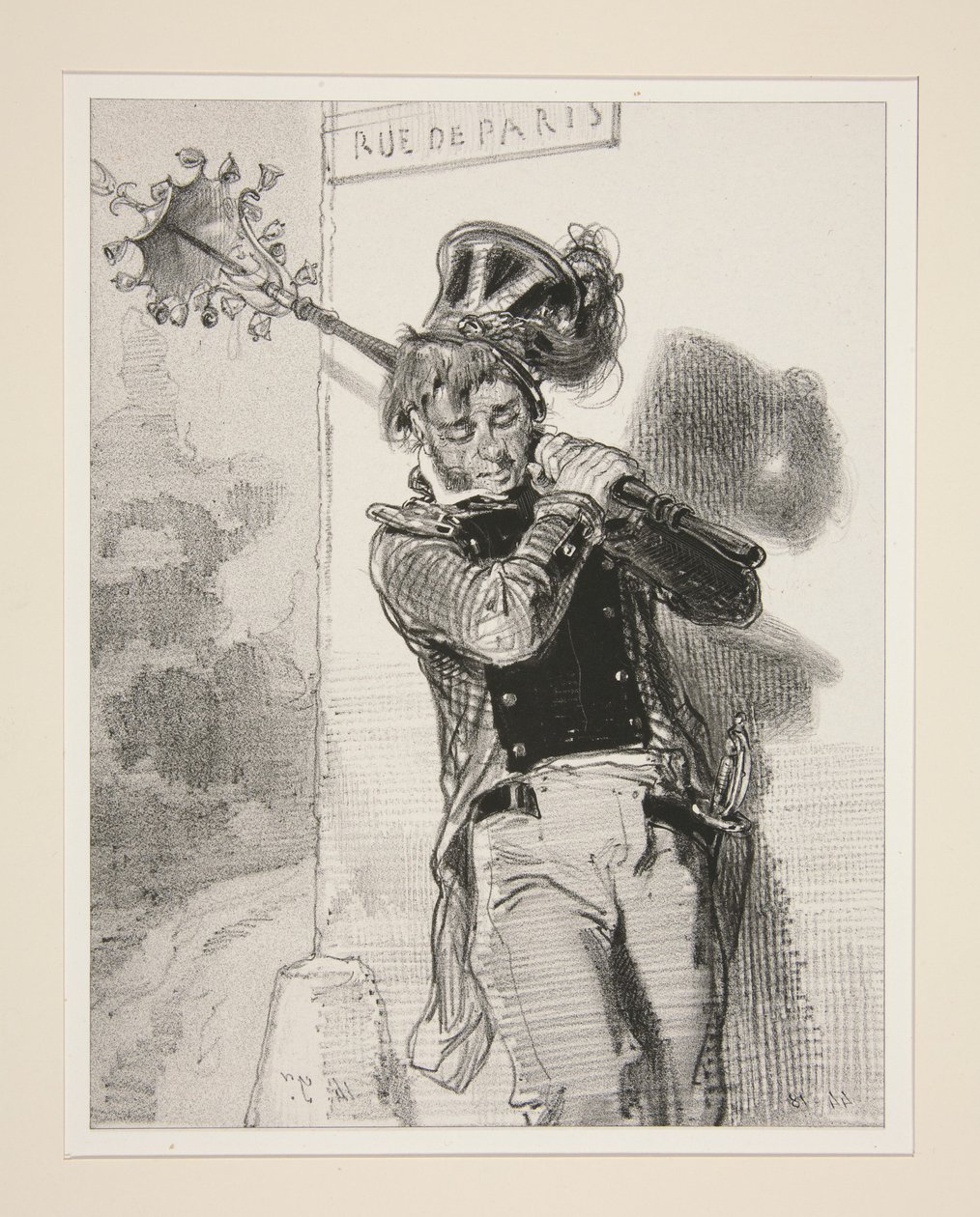 Le Chapeau Chinois. - Paul Gavarni