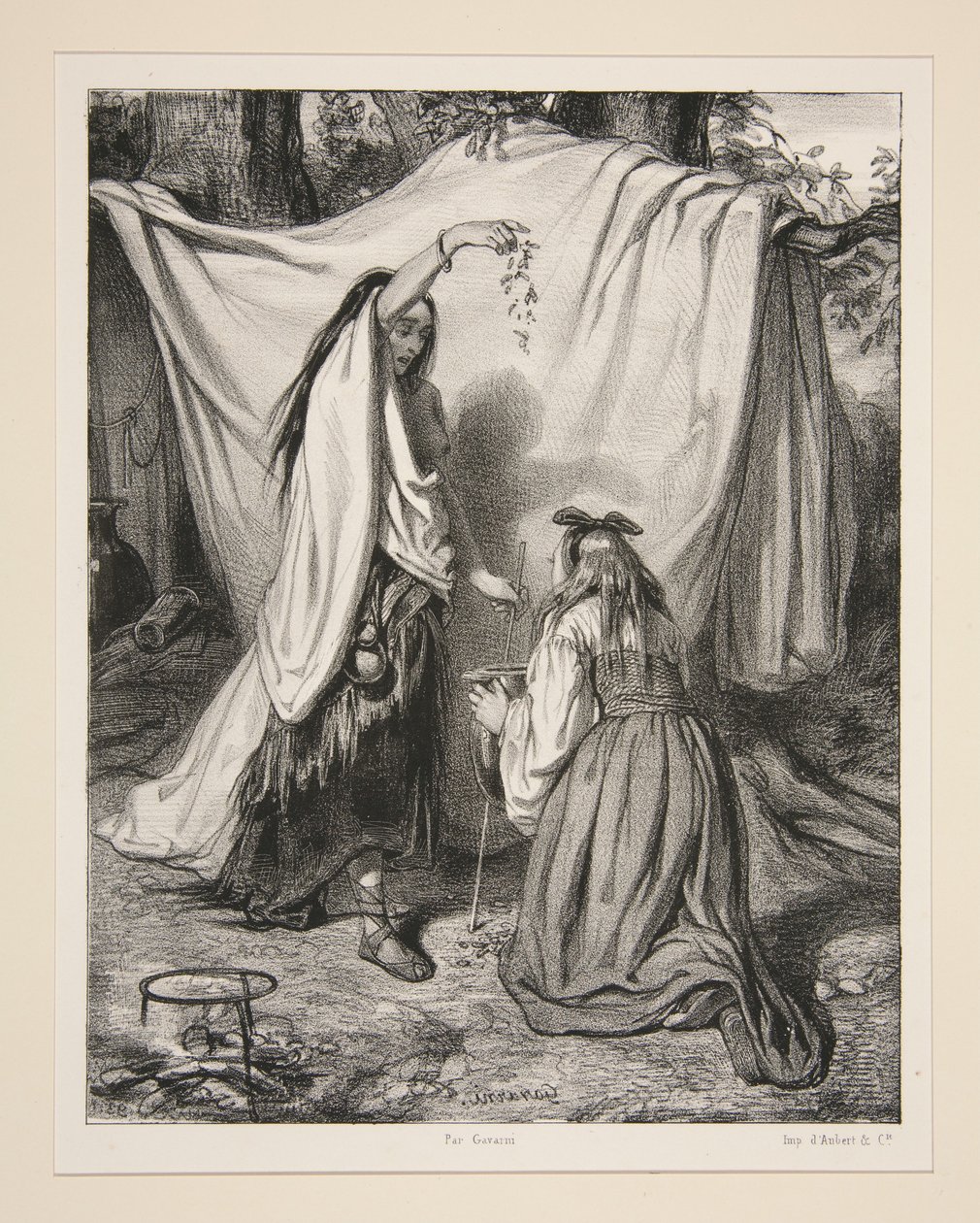 Le philtre - Paul Gavarni