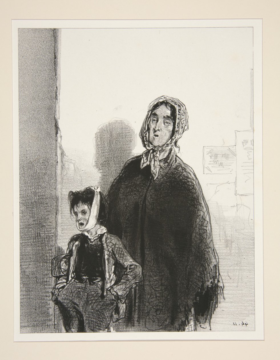 Le jeune et beau Dunois. - Paul Gavarni