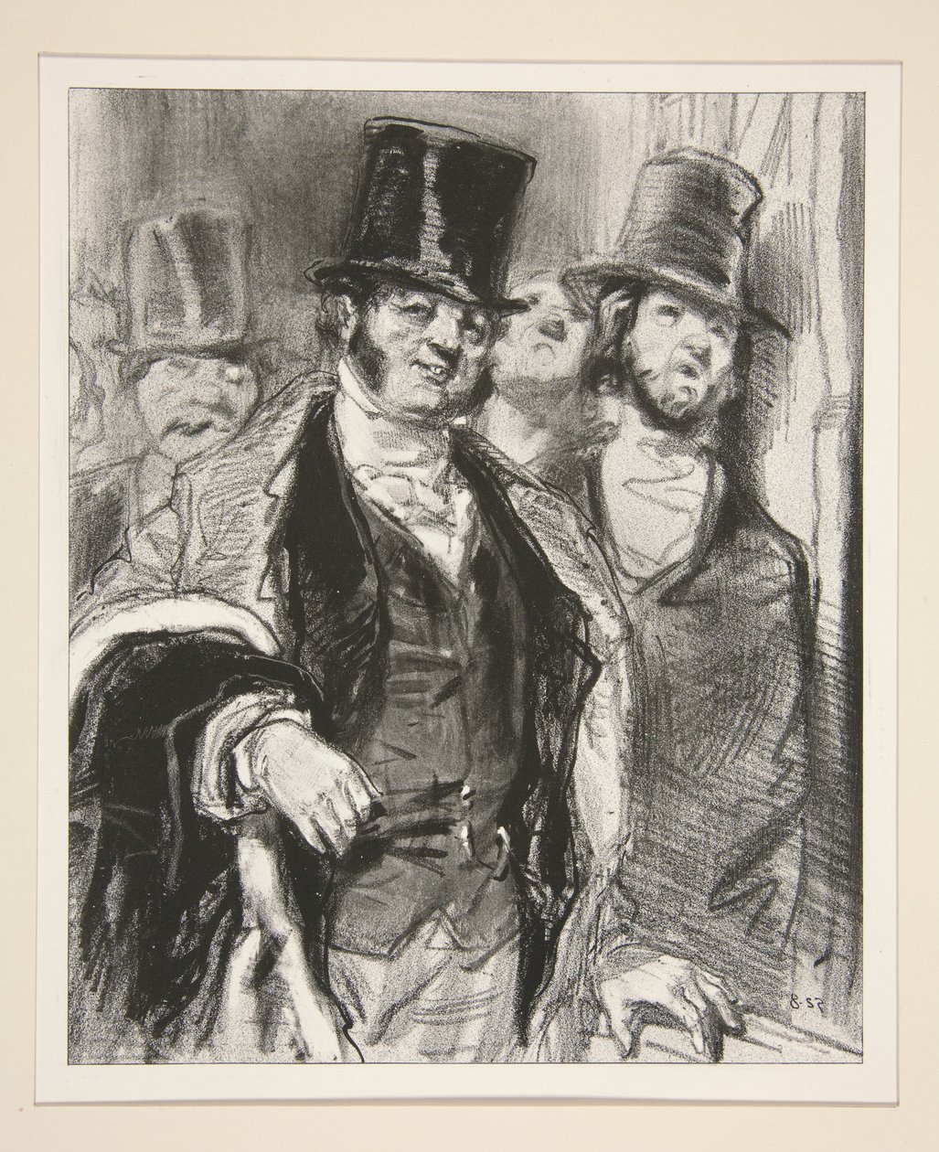 Le monsieur de la débutante - Paul Gavarni