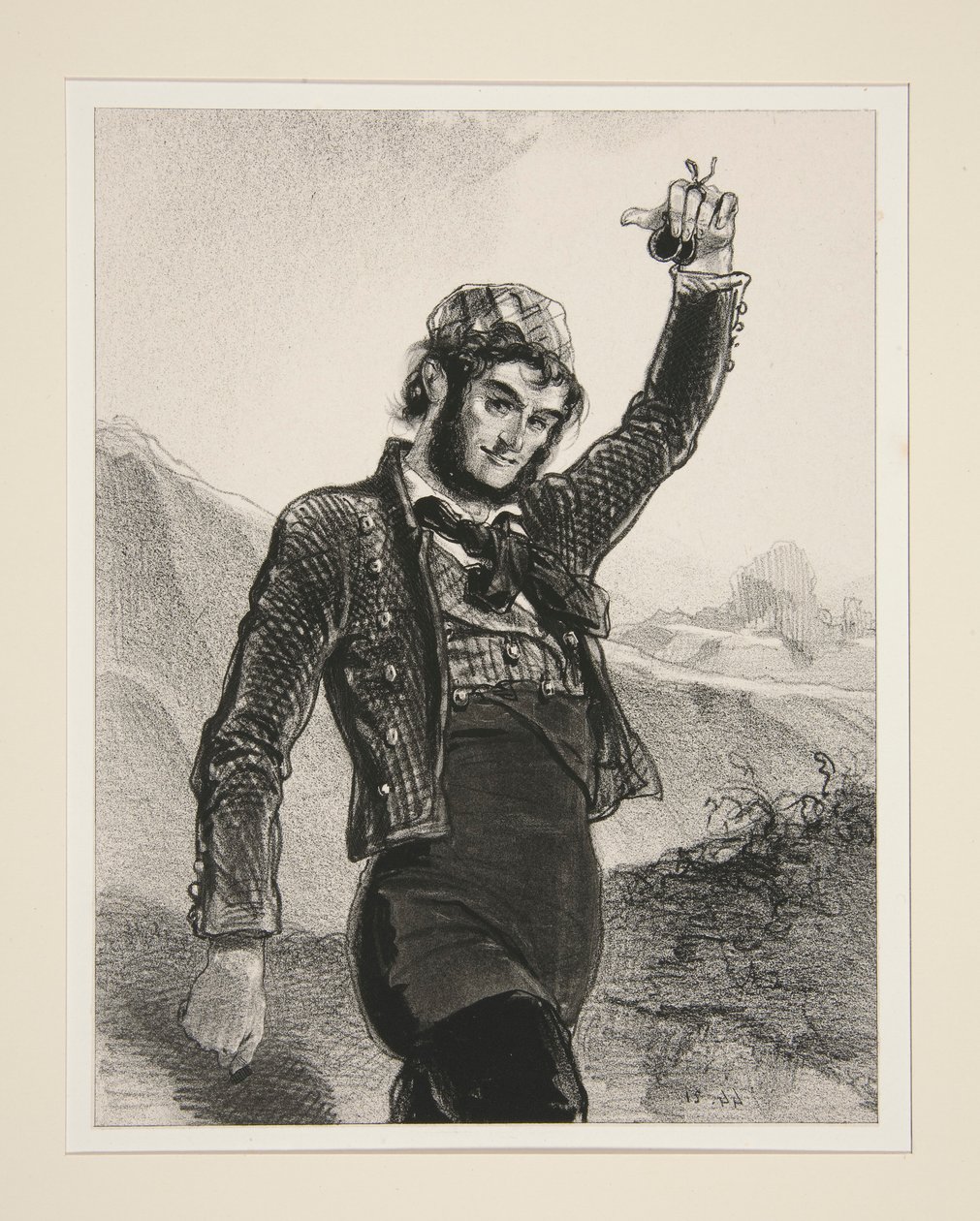 Les Castagnettes - Paul Gavarni