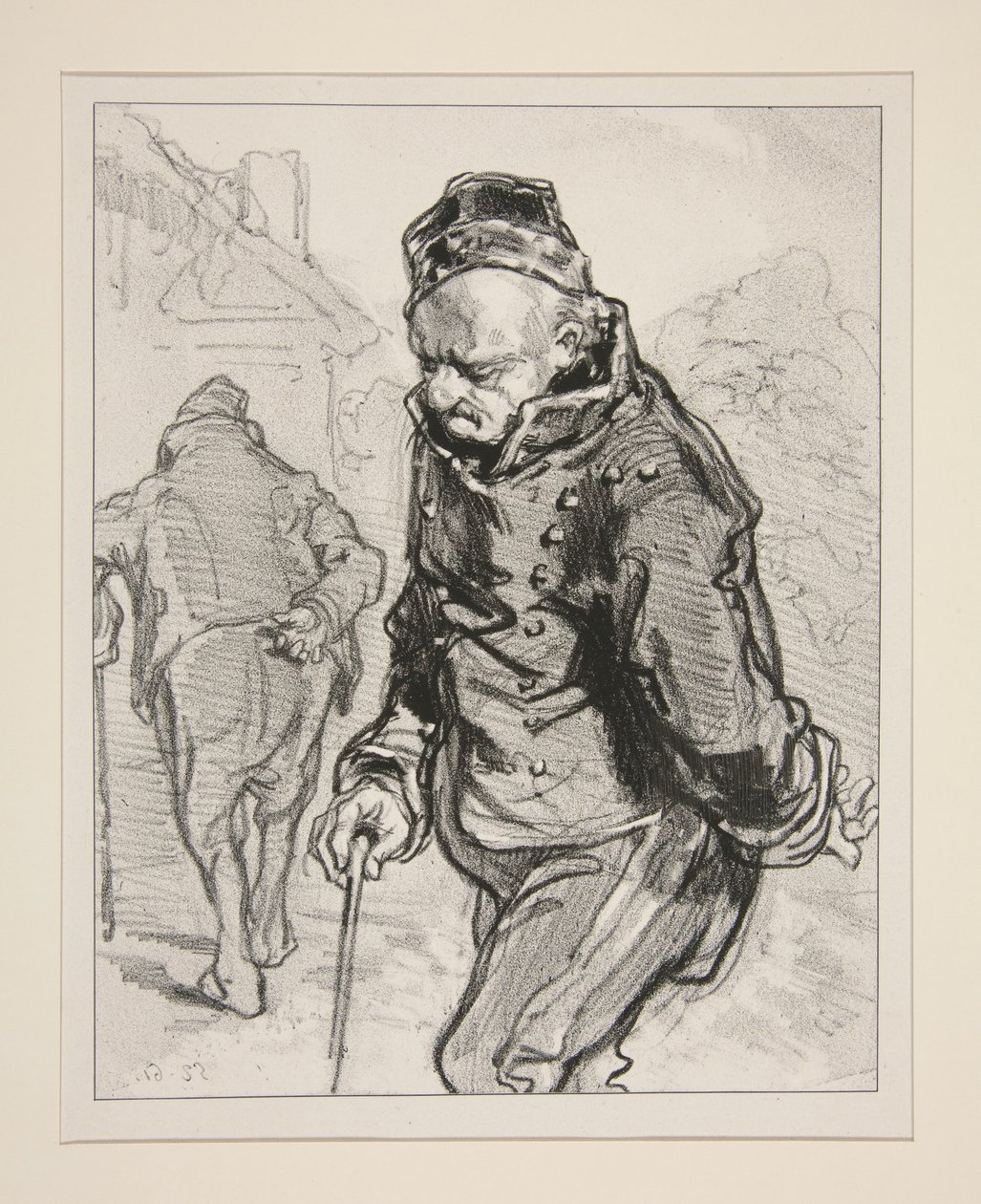 Les deux Edmond. - Paul Gavarni