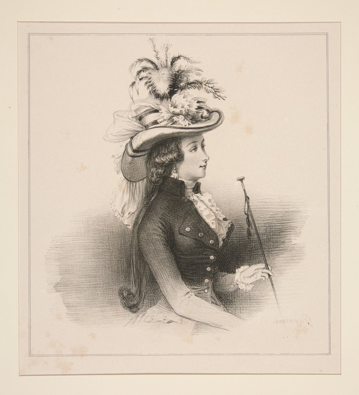Modes de Paris en 1787 - Paul Gavarni