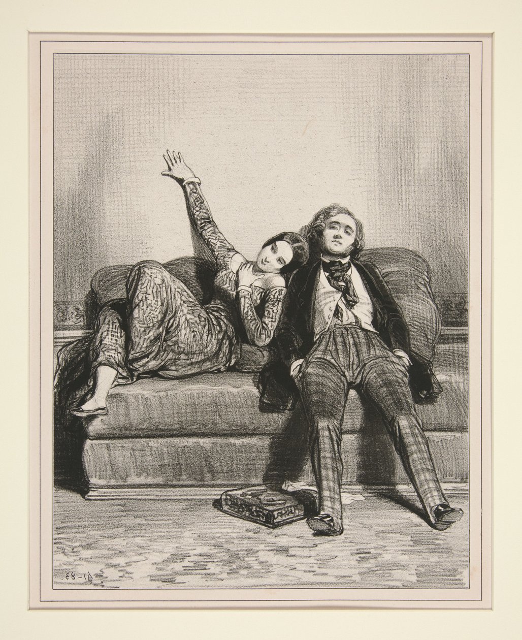 Mon adore, dis-moi ton petit nom... - Paul Gavarni