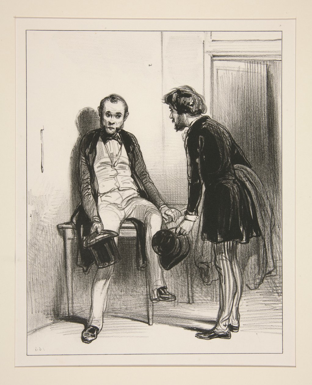 Mon cher monsieur, je vous laisse la guérite comme... - Paul Gavarni