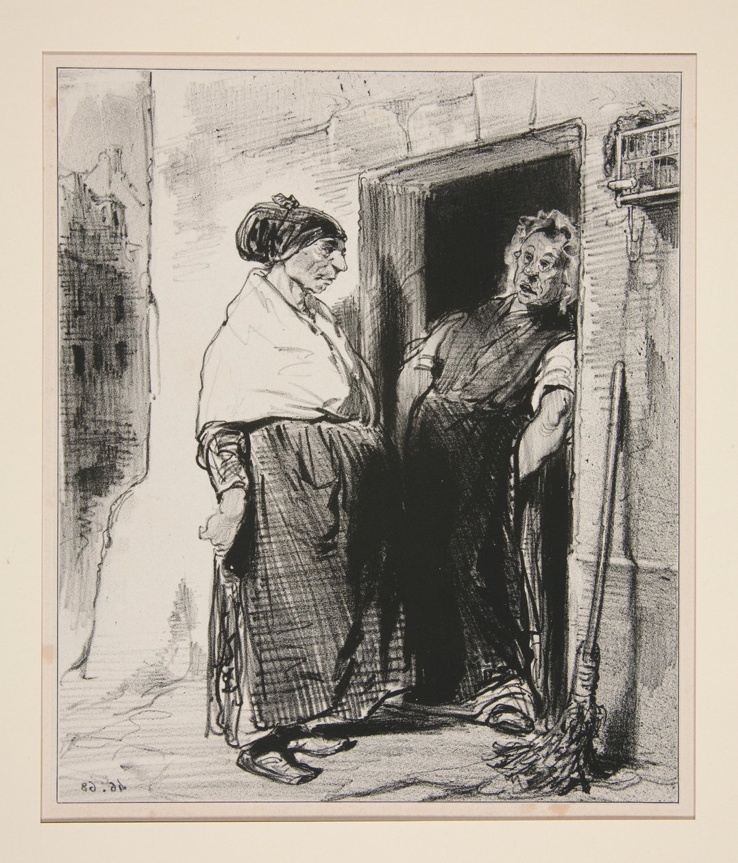 Mon homme!...un chien fini, mais le roi des hommes... - Paul Gavarni