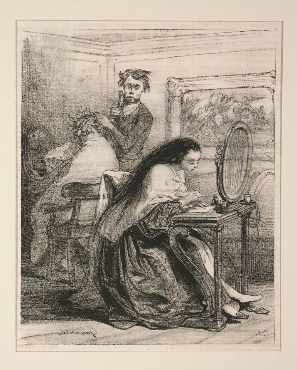 Monsieur le sergent-major... - Paul Gavarni