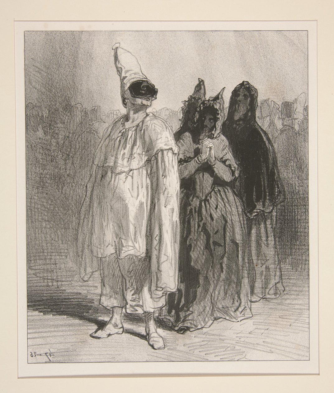 Ou as-tu laisse Clarisse Lovelace! - Paul Gavarni