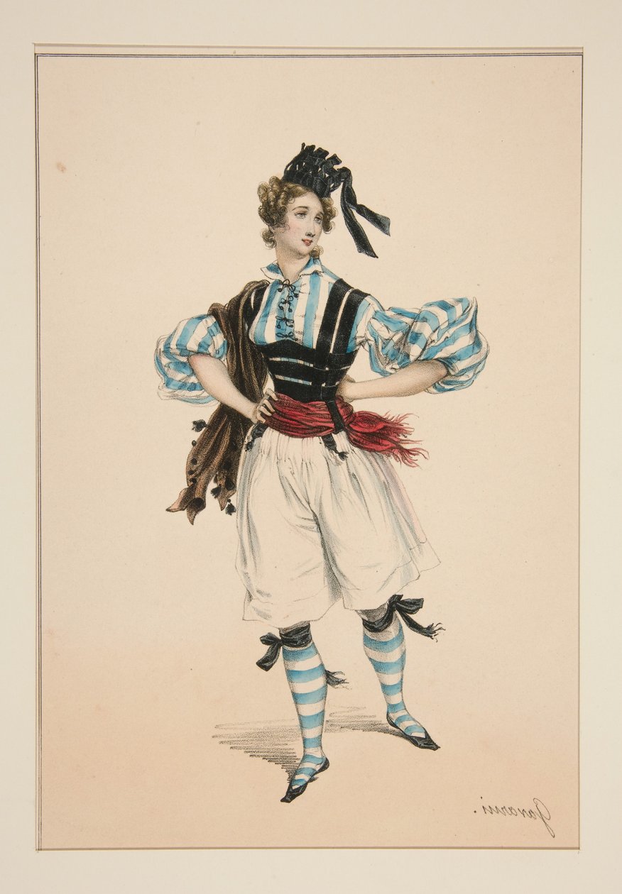 Pêcheur - Paul Gavarni