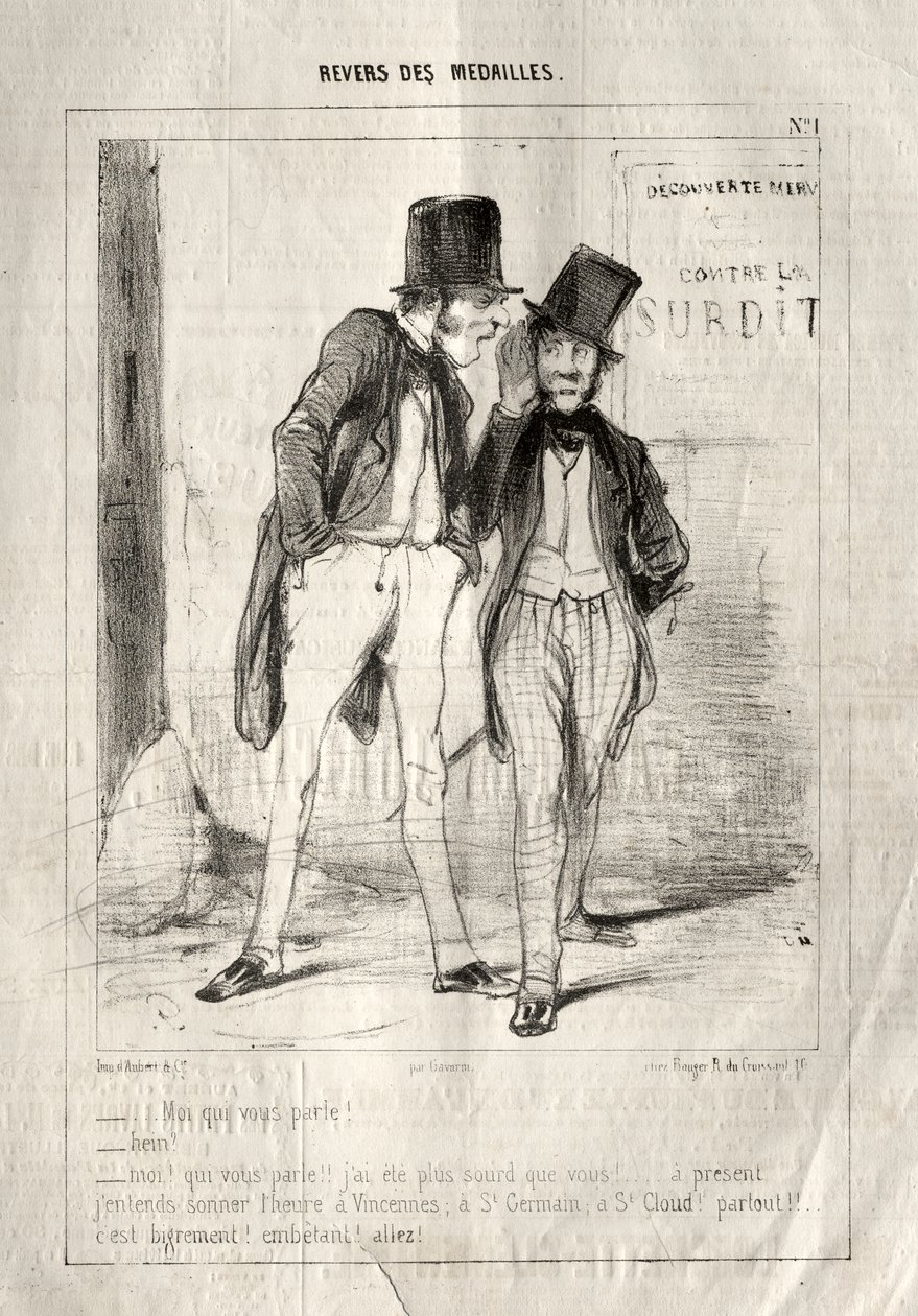 Revers des médailles - Paul Gavarni
