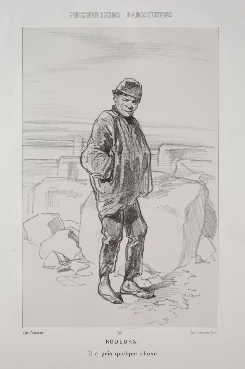 Rôdeurs - Paul Gavarni