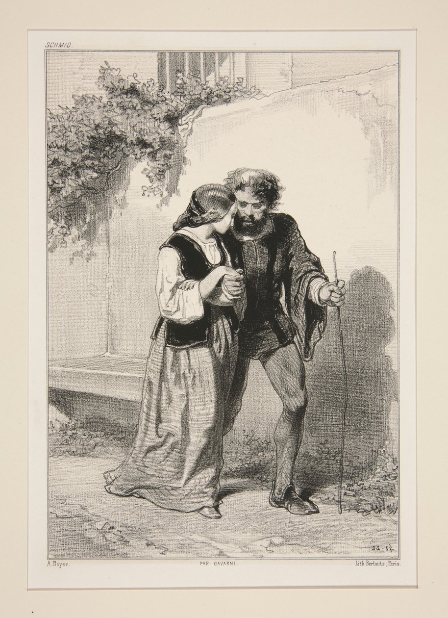 Rose de Tannebourg. - Paul Gavarni