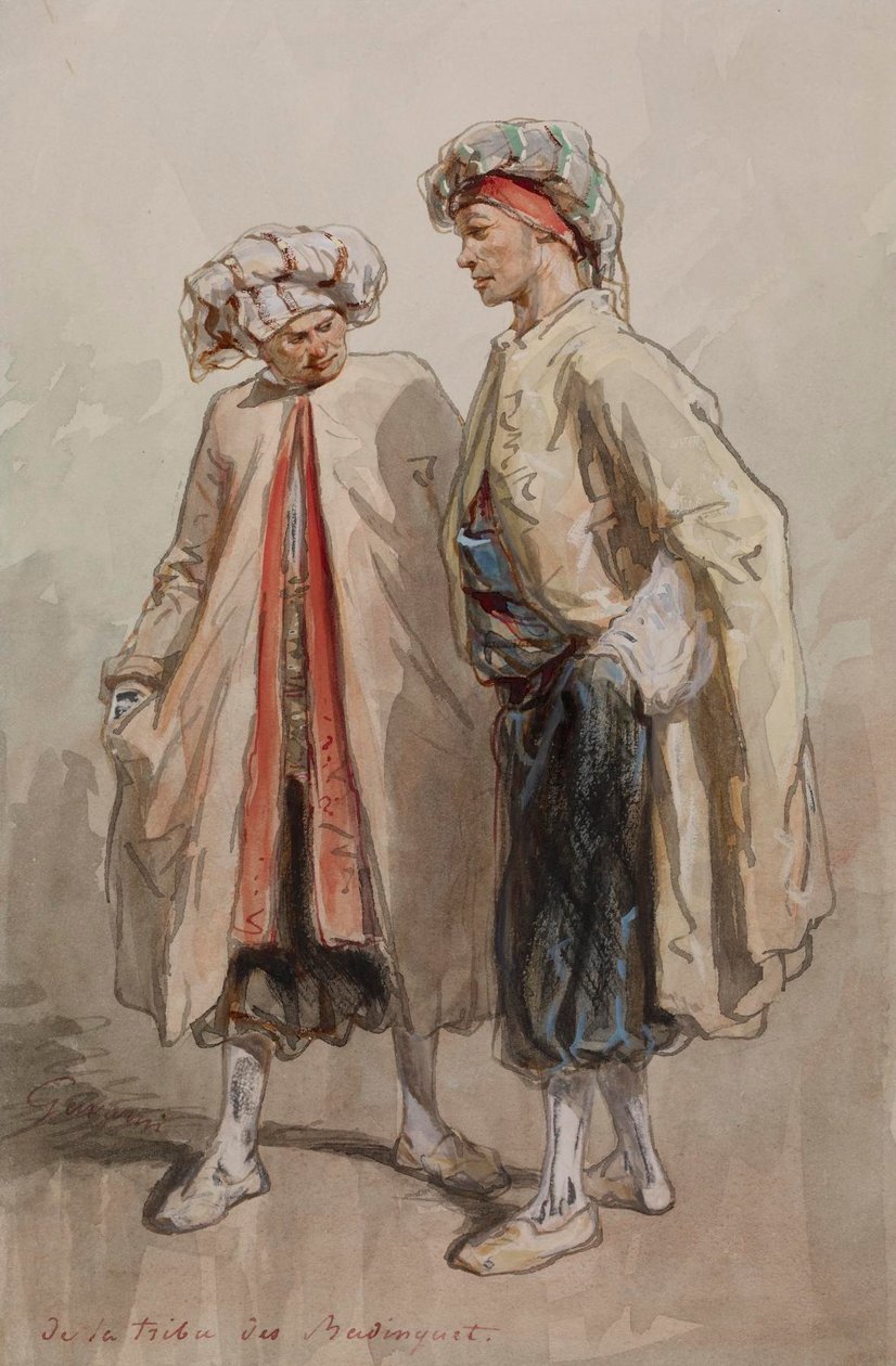 Small Talk (De la tribu des Badinguet) - Paul Gavarni