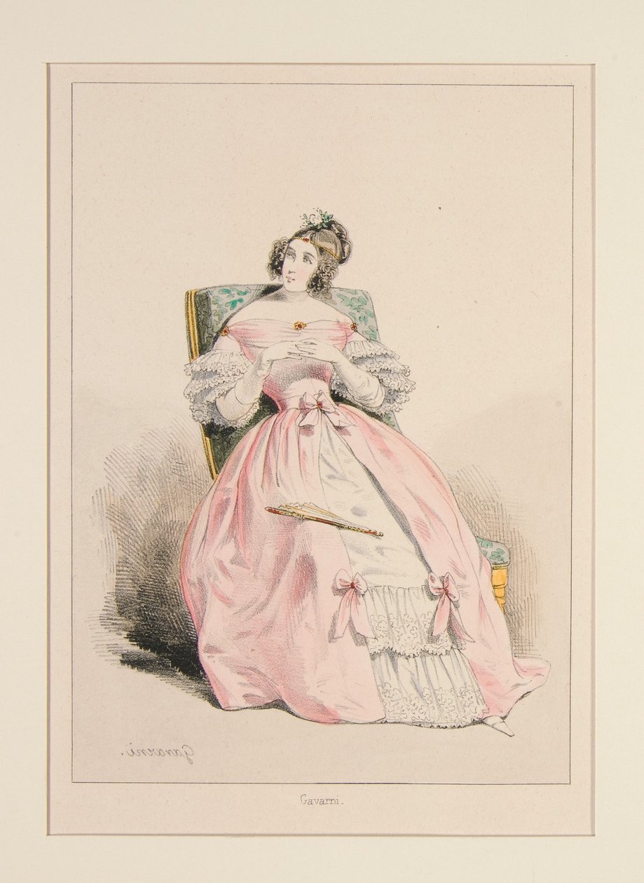TOILETTE DU SOIR. - Paul Gavarni