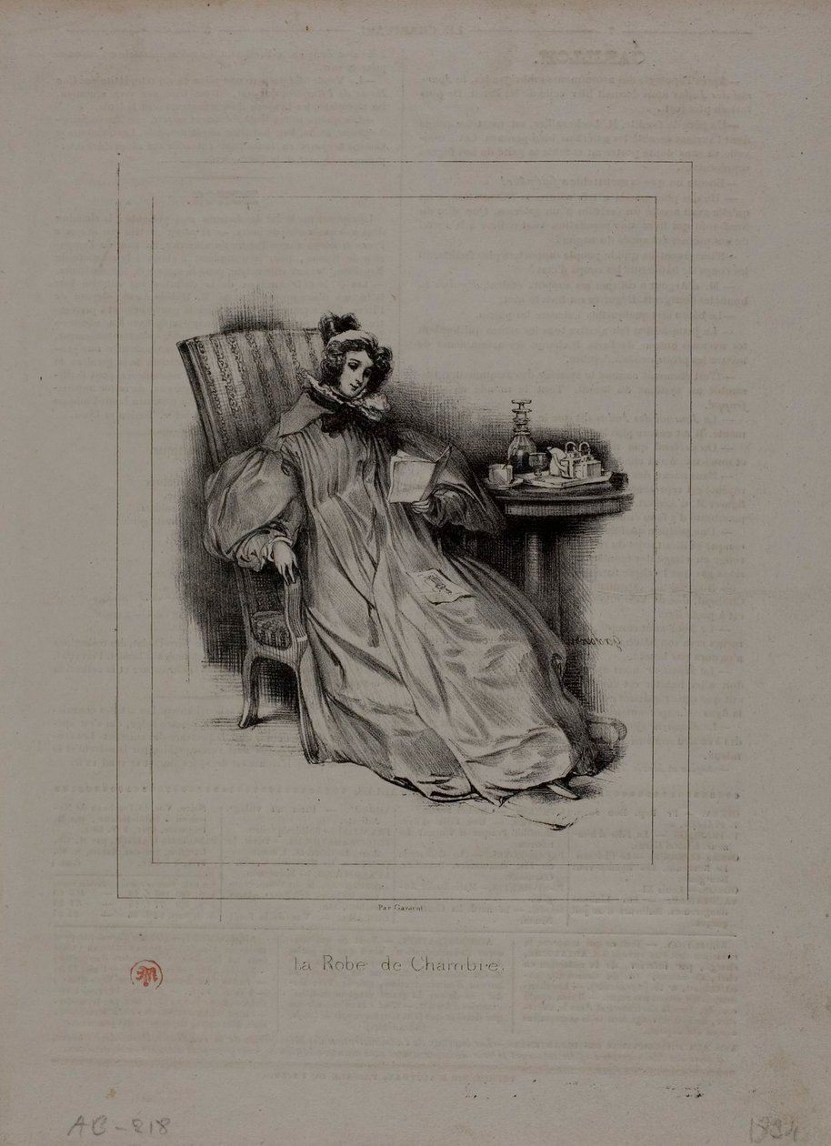 La robe de chambre - Paul Gavarni