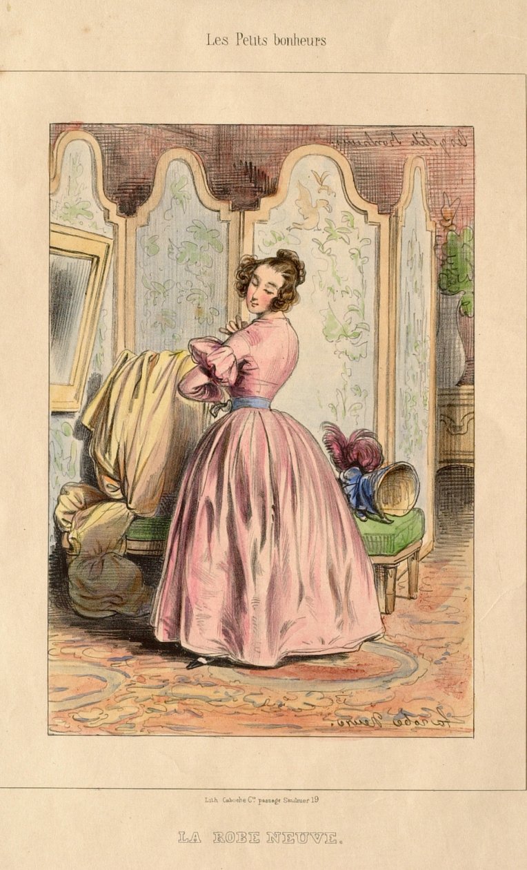 La robe neuve - Paul Gavarni