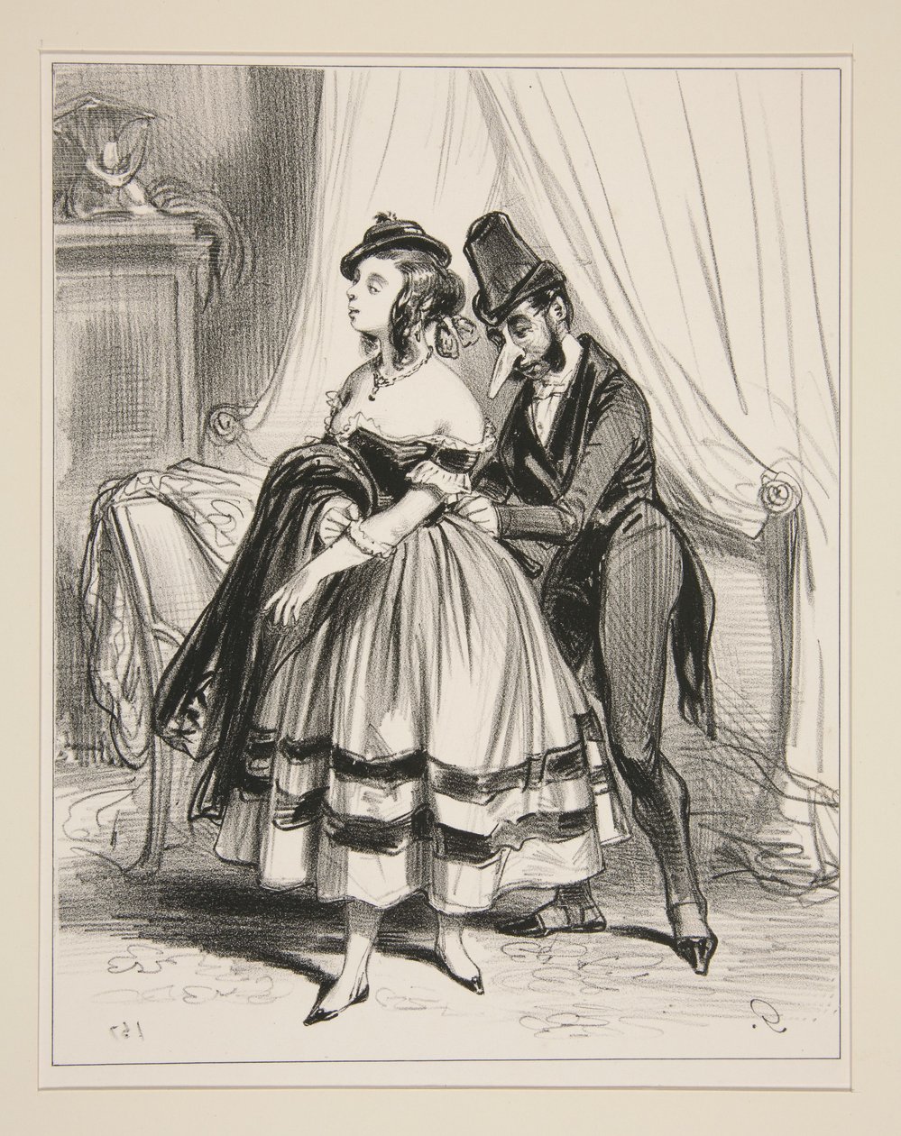 Tous les jours au bal!... - Paul Gavarni