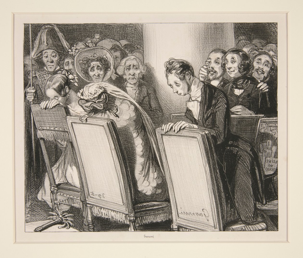 Un mariage de raison - Paul Gavarni
