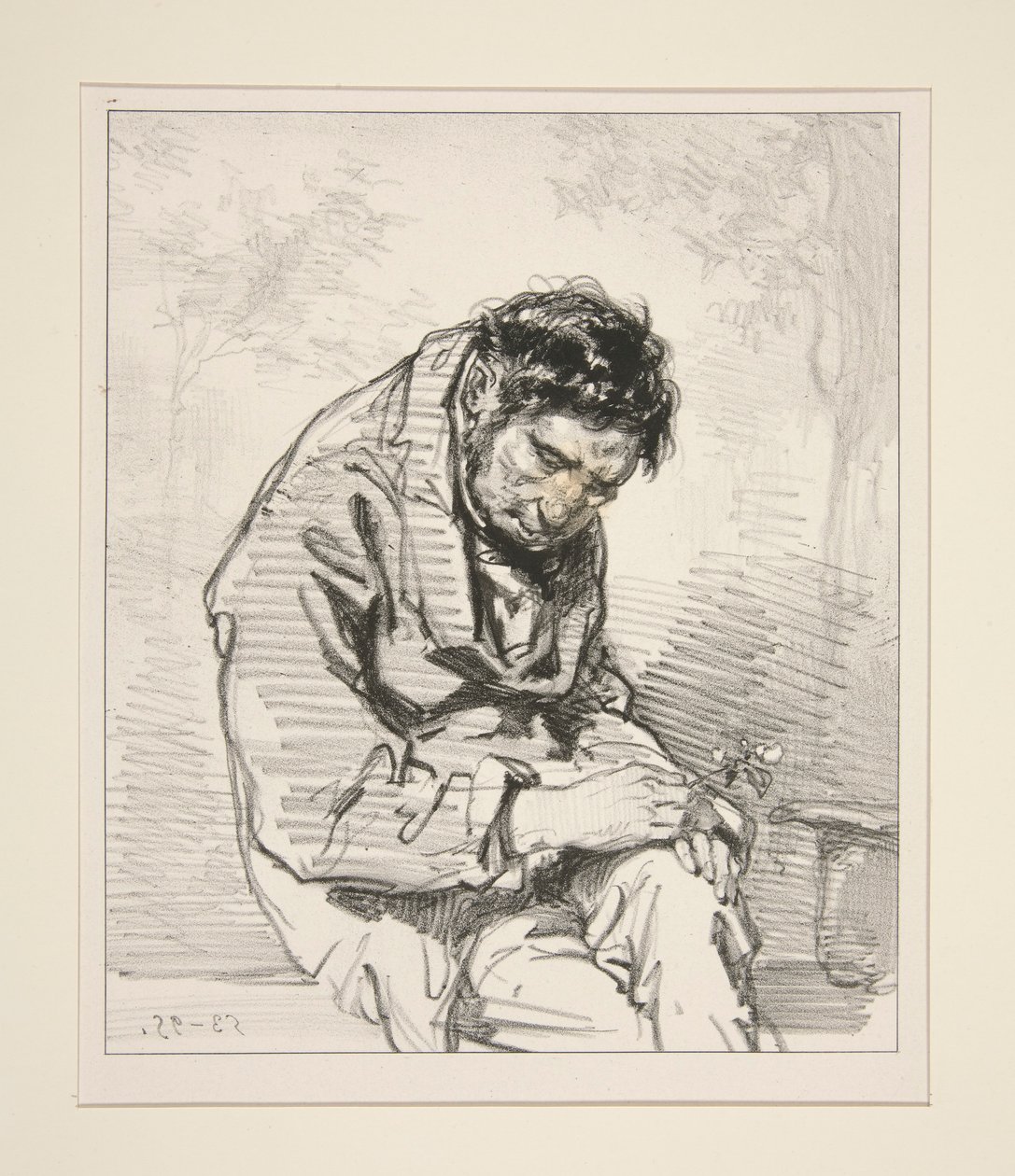 Un amant des Muses - Paul Gavarni