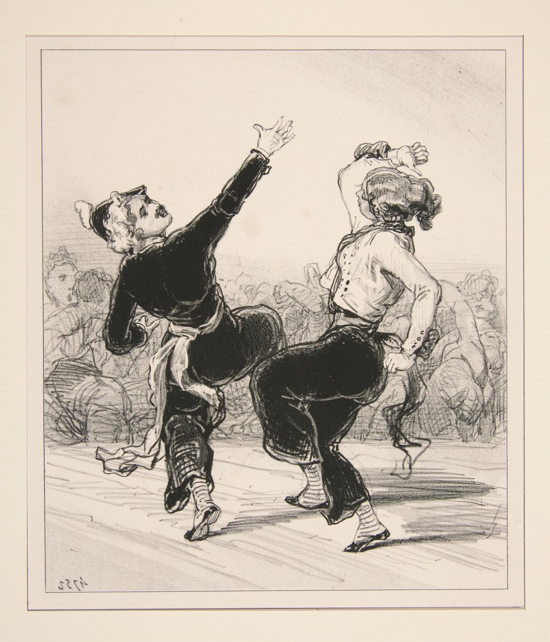 Et un menuet. - Paul Gavarni