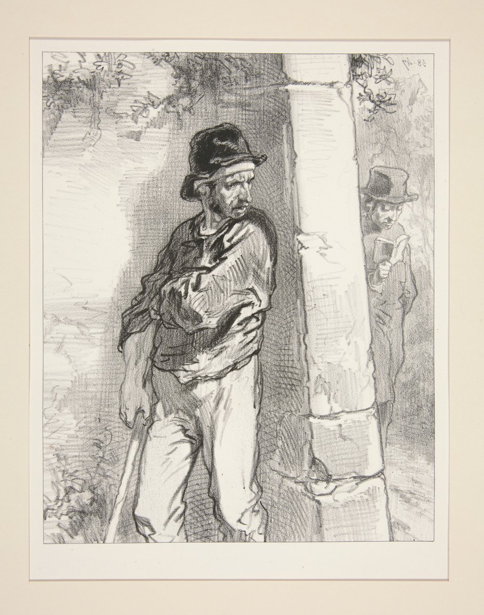 Une parenthèse - Paul Gavarni