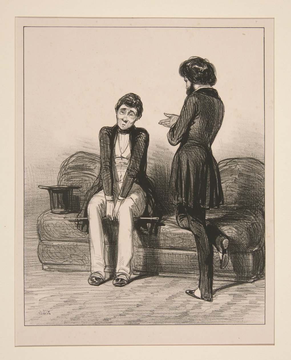 Une enfant! une enfant, Mosieu, dont je me croyais, avant-hier encore... - Paul Gavarni