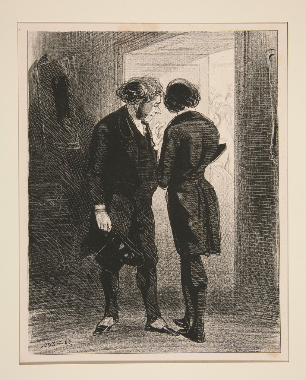 Voyez-vous la! au second quadrille... - Paul Gavarni