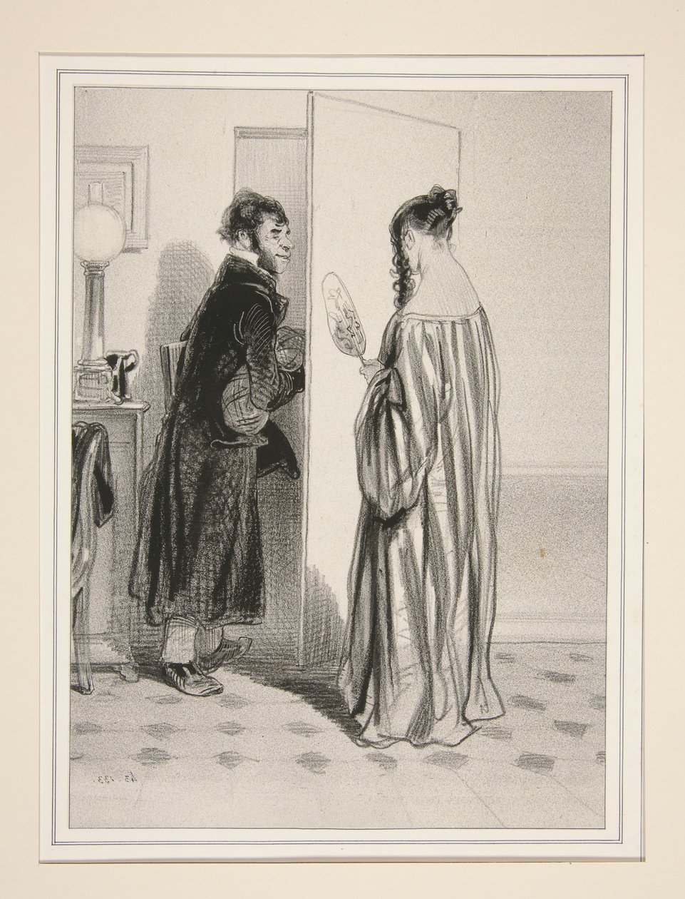 ...dix-sept francs. - Non !...cent sous. - Quinze francs (parce que c