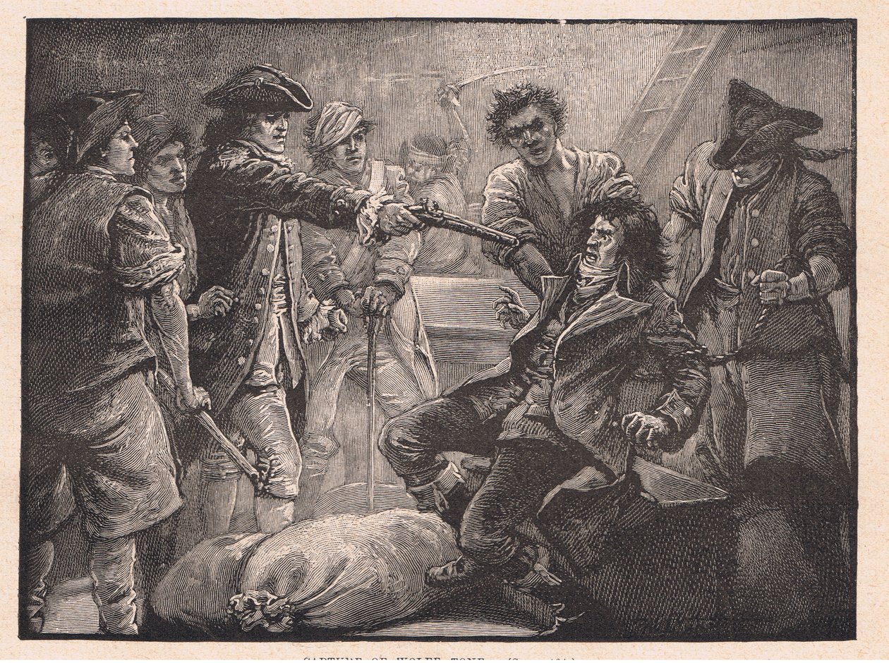 Capture de Wolfe Tone AD 1798 - Paul Hardy