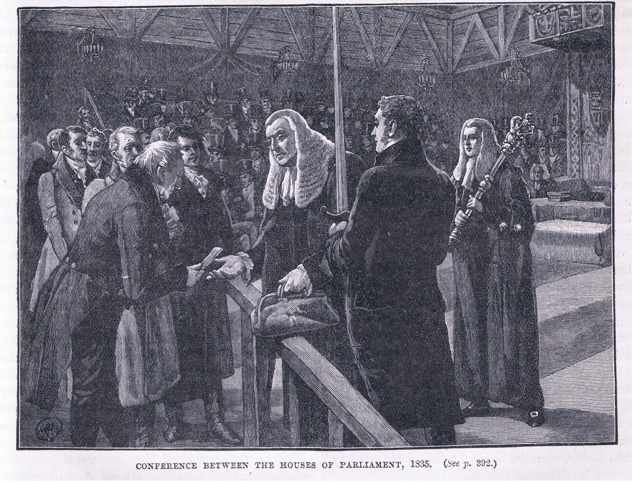 Conférence entre les Chambres du Parlement AD 1835 - Paul Hardy