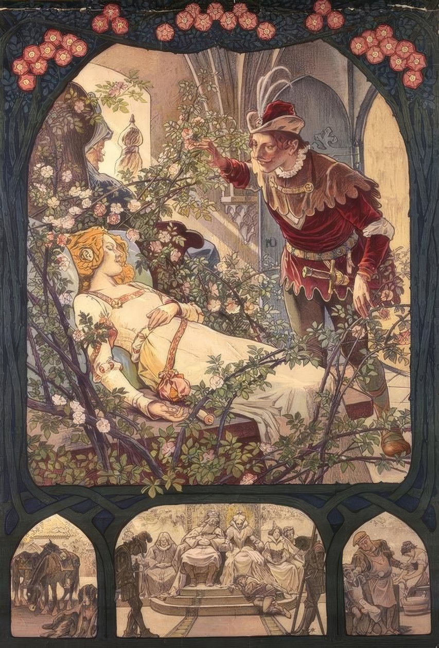 La Belle au bois dormant - Paul Hey