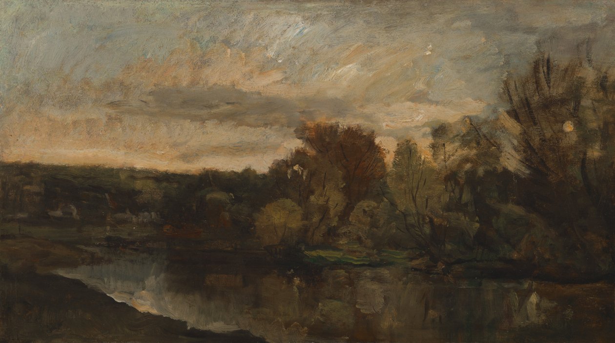 Le Bas-Meudon (un méandre de la Seine près de Paris) - Paul Huet