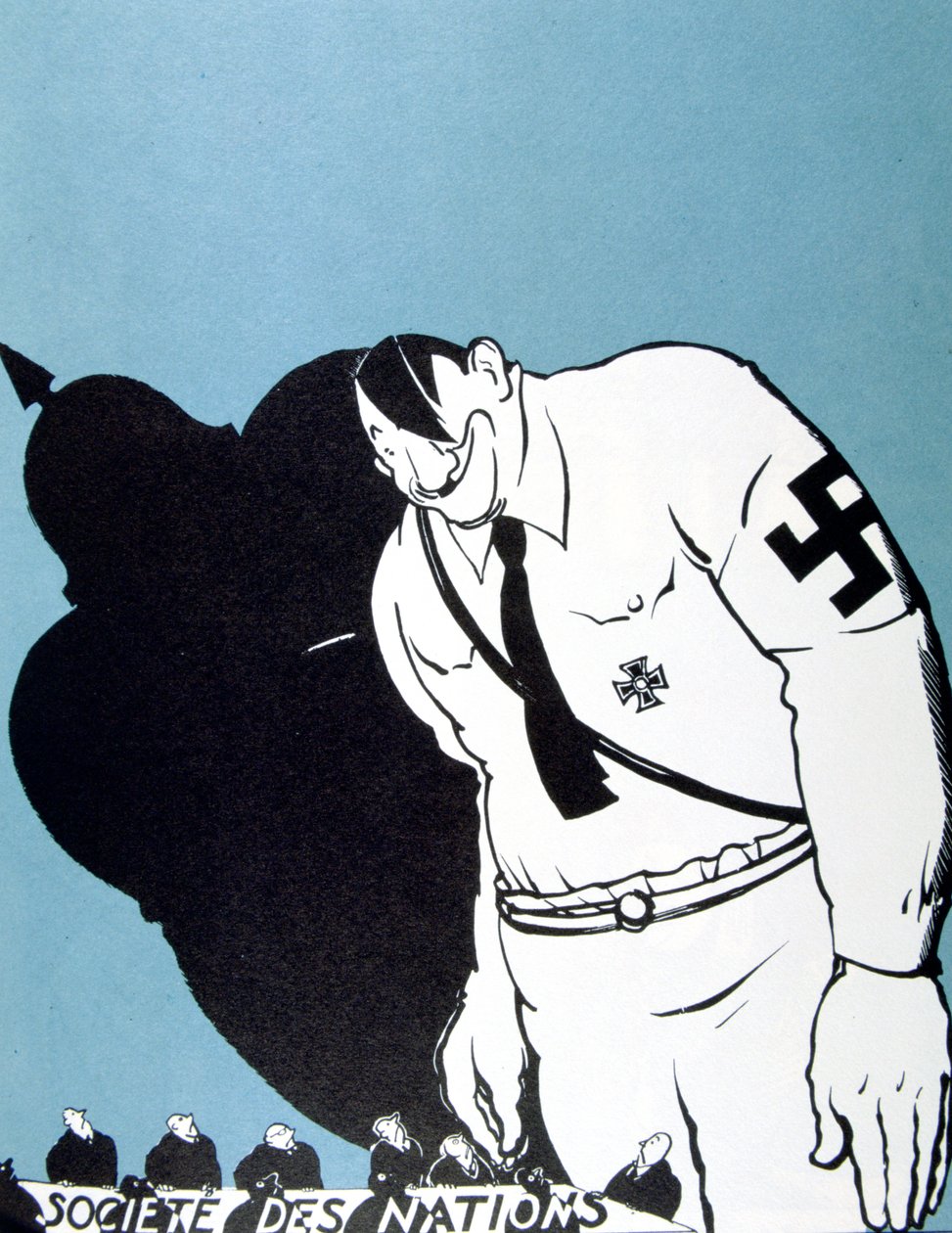 Hitler et la Société des Nations, 1935 - Paul Iribe