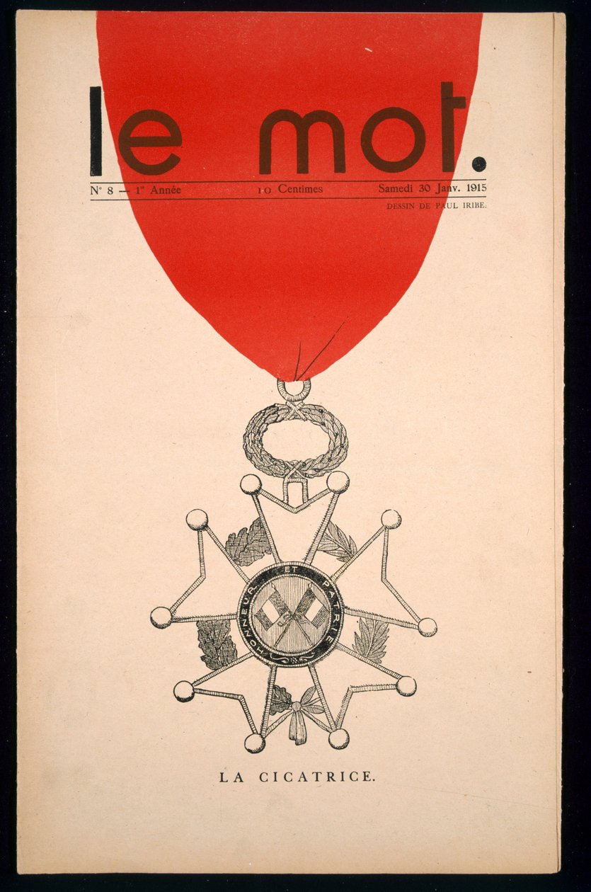 La cicatrice, couverture de 
