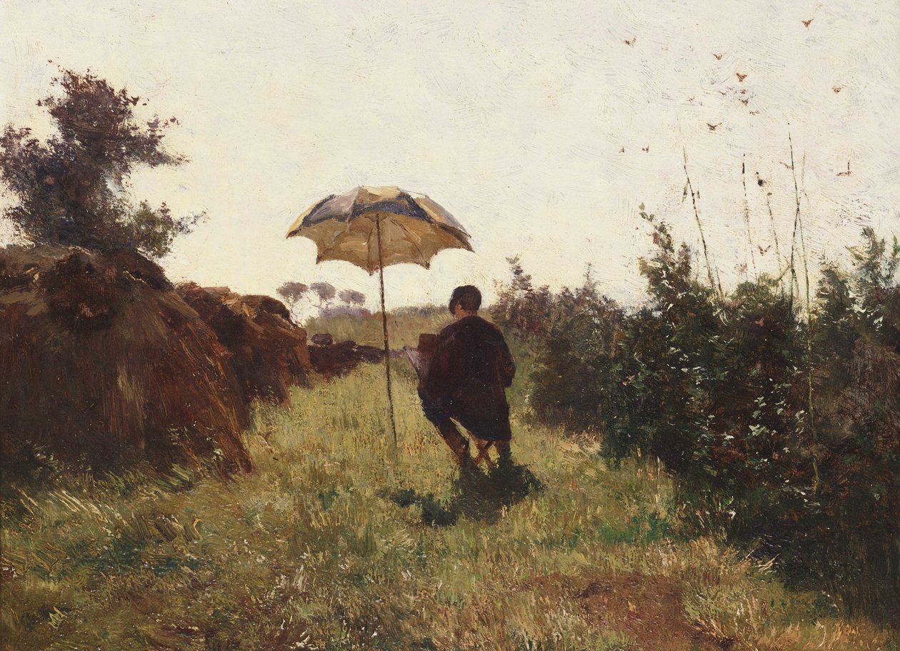 En plein air, 1870 - Paul Joseph Constantin Gabriel