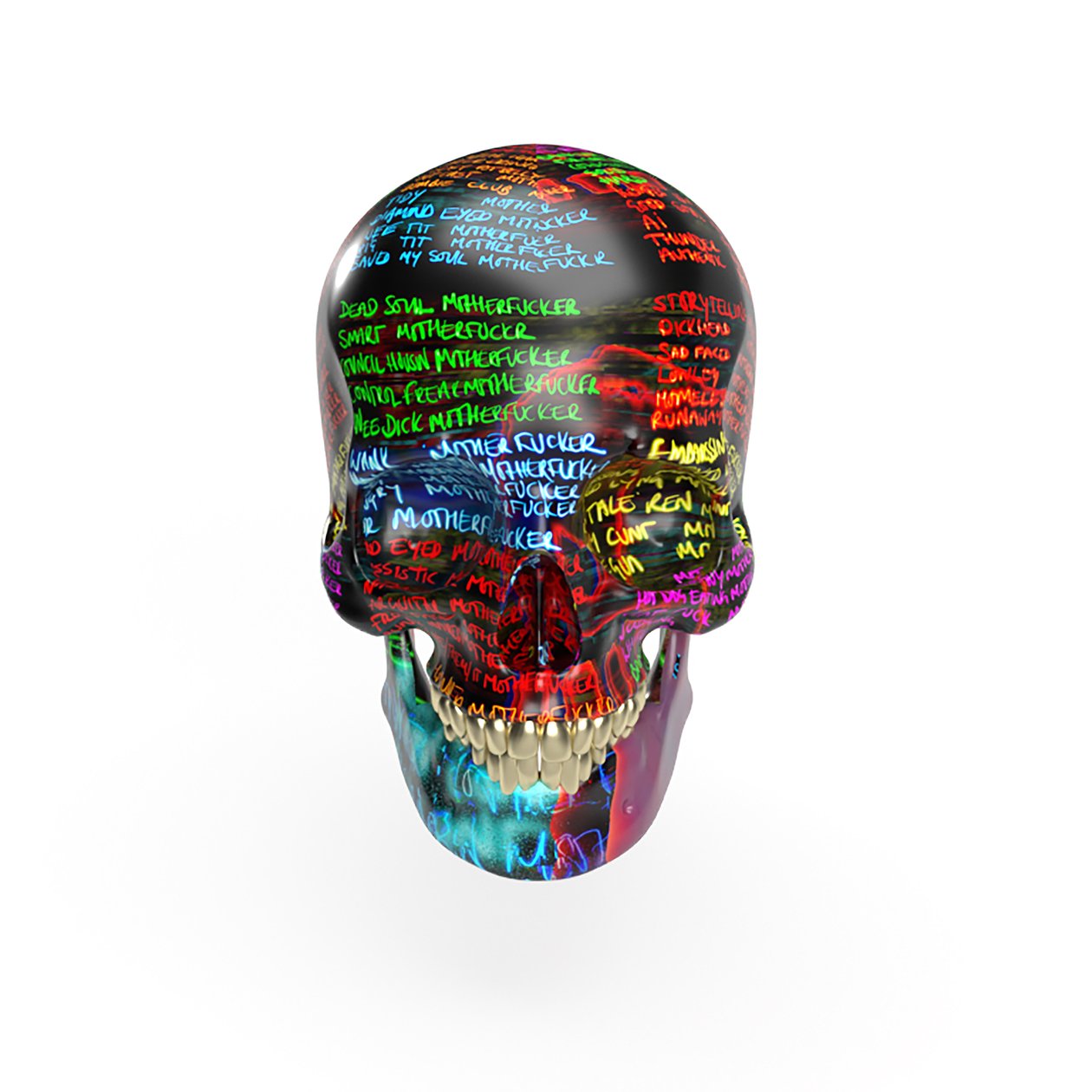 Quantum Thoughts - one o they days part 2, 2024 (digital art) - Paul Kempton