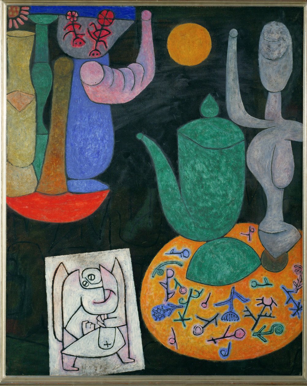 Nature morte (gouache) - Paul Klee