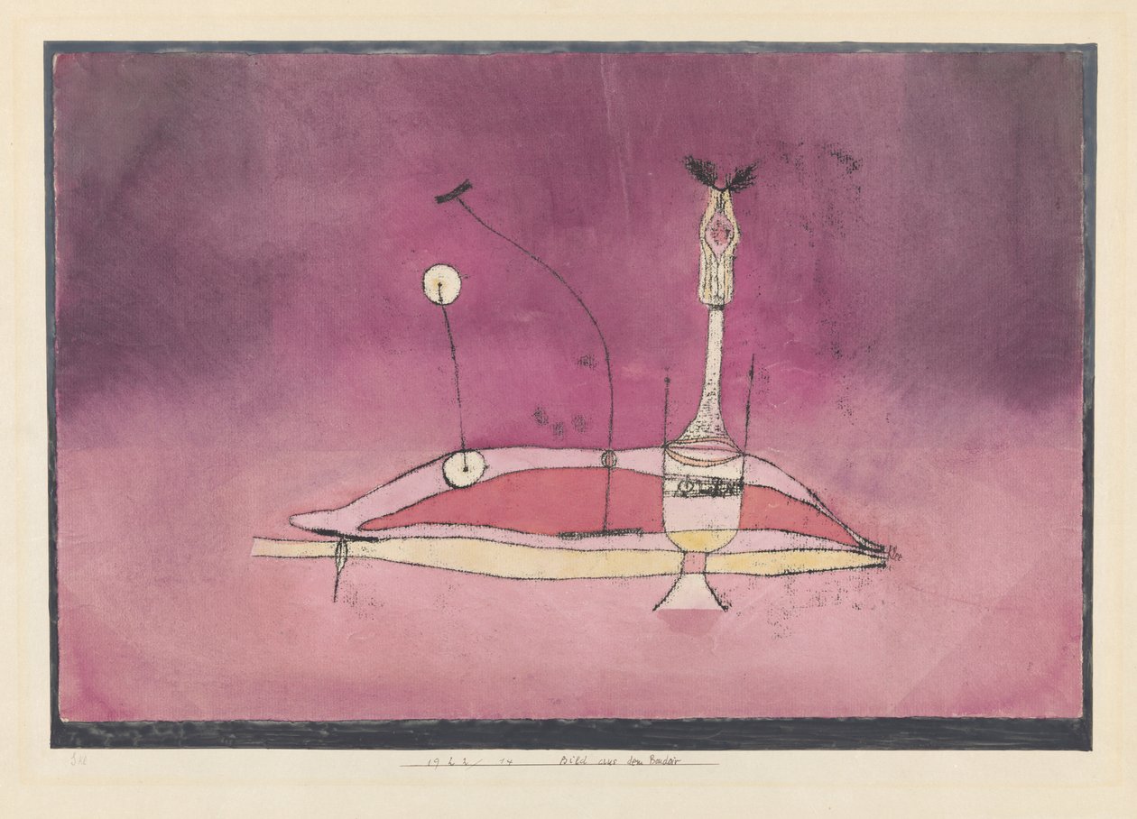 Une image du boudoir, 1922 - Paul Klee