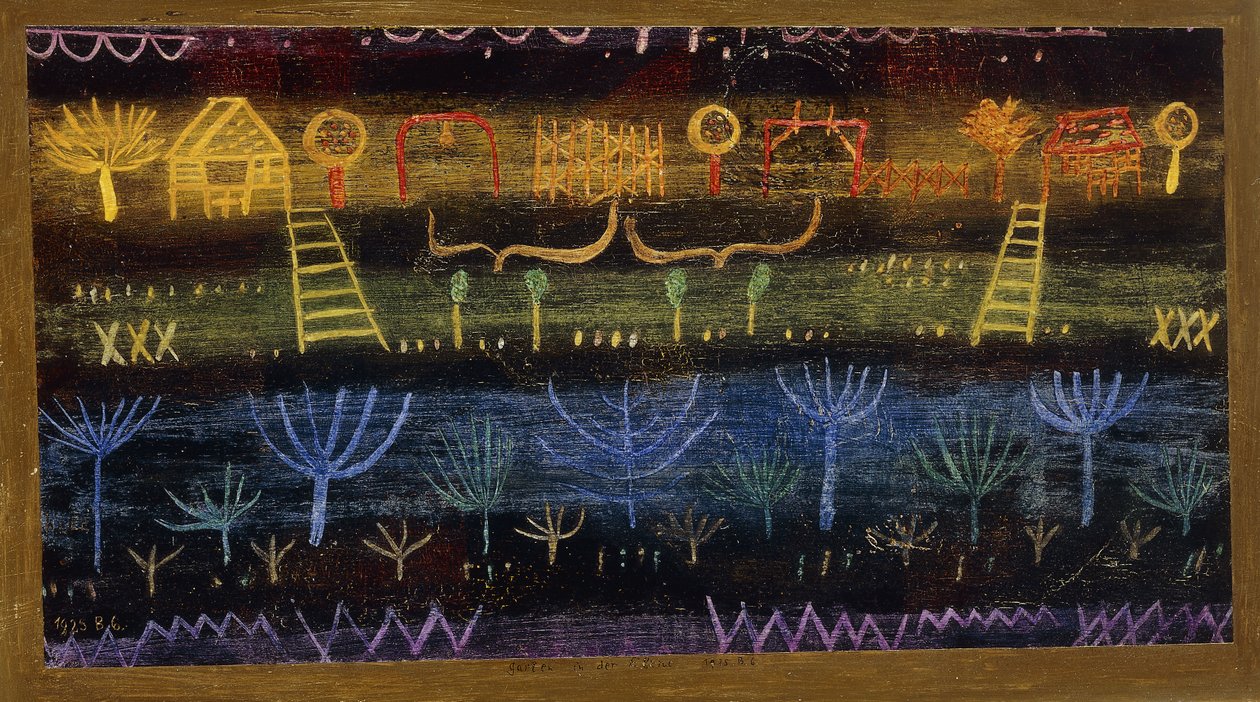 Jardin sur le Niveau - Paul Klee