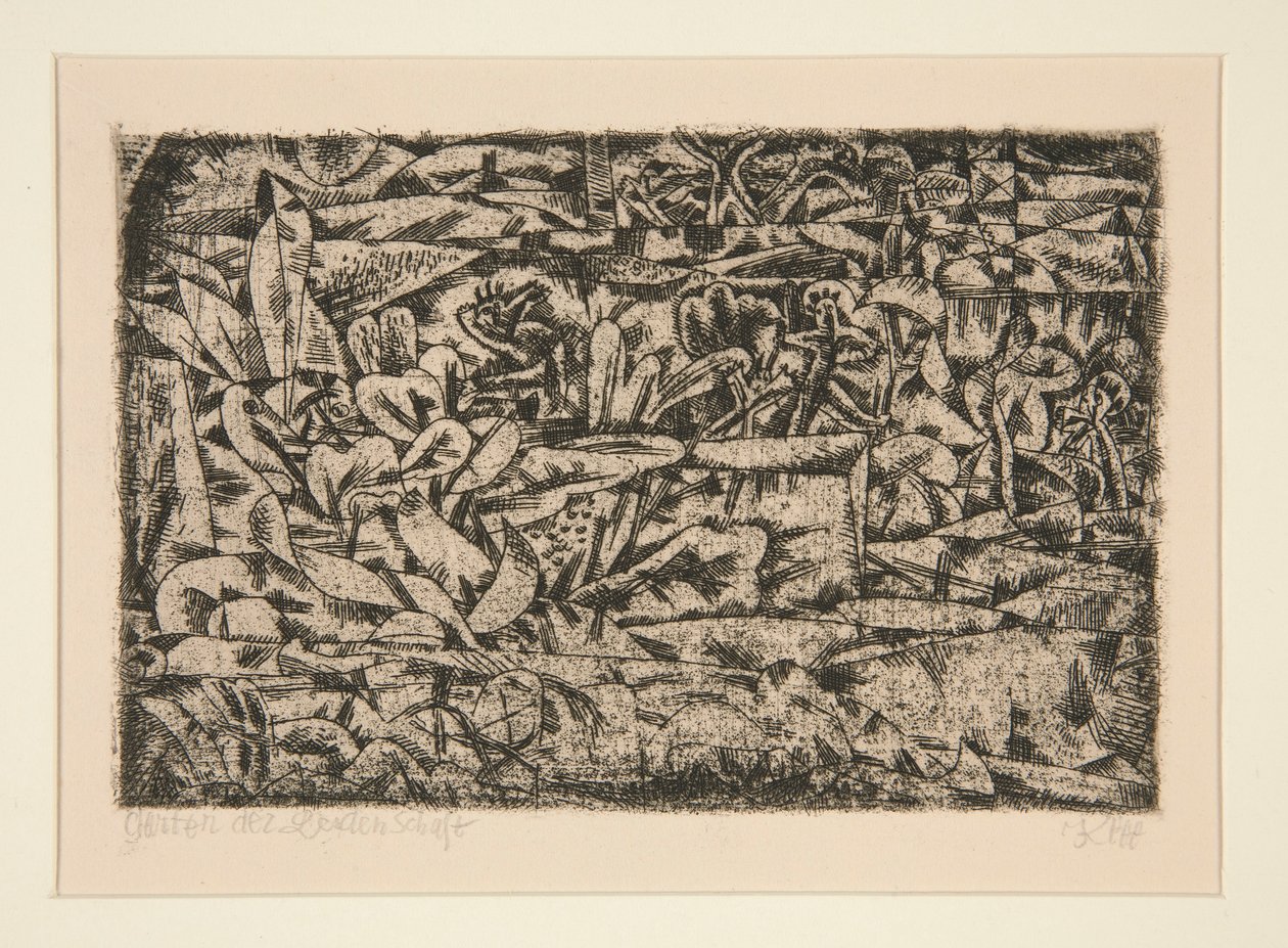 Jardin de la Passion (S. 13) - Paul Klee