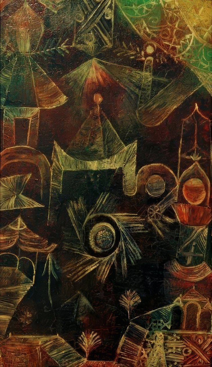 Architecture cosmique - Paul Klee