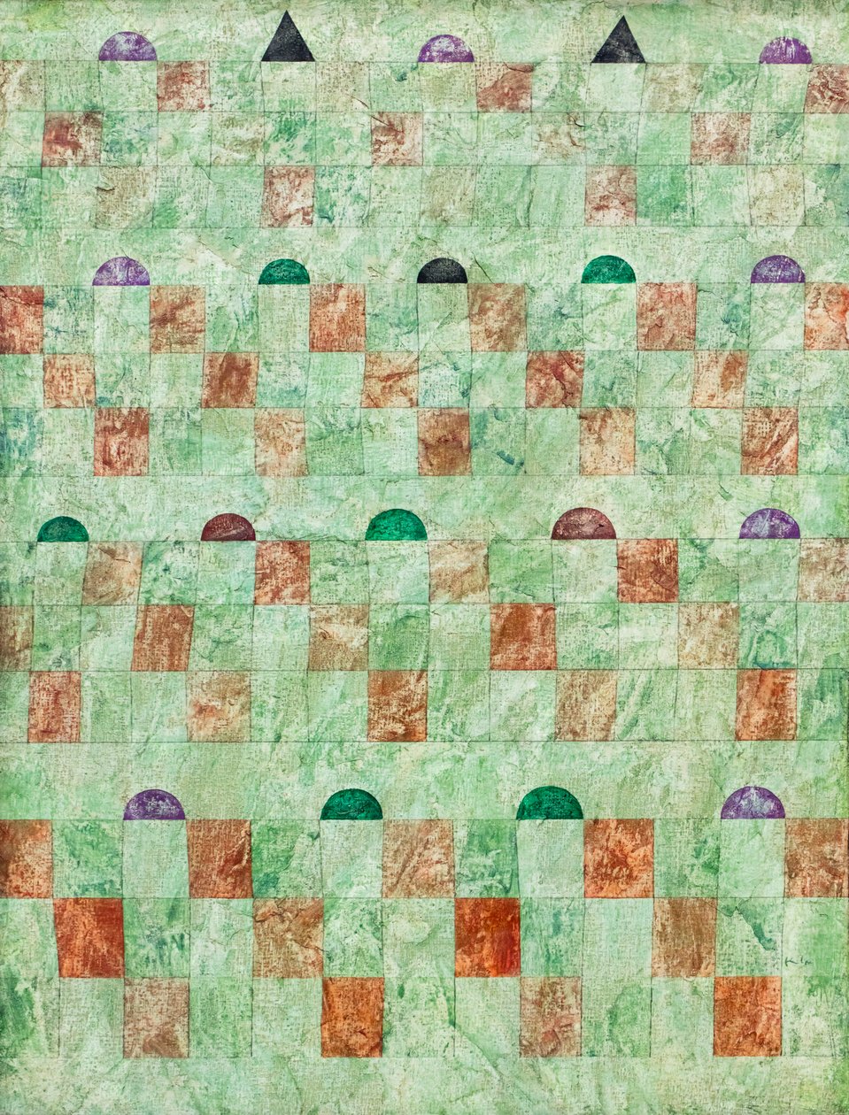 Palais en quatre parties - Paul Klee
